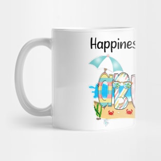 Happiness Is Being An Abuela Summer Beach Happy Mother's Day Mug